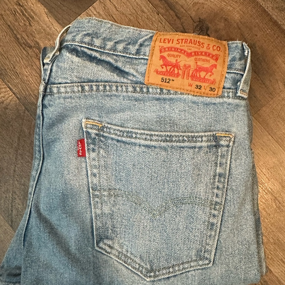 Levi's 512 32x30 Men's Blue Jeans